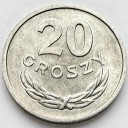 20 gr, dwadzieścia groszy 1967, stan 1