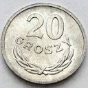 20 gr, dwadzieścia groszy 1970, stan 1