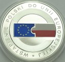 10 zł złotych 2004 Wstąpienie Polski do UE stan L-