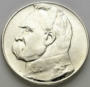 10 zł złotych Józef Piłsudski 1937, stan około 3