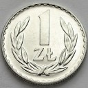 1 zł, jeden złoty 1974 , stan 1