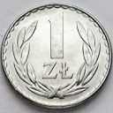 1 zł, jeden złoty 1976, stan 1