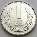 1 zł, jeden złoty 1980, stan 1