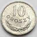 10 gr, dziesięć groszy 1972, stan 1/1-