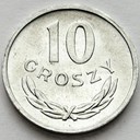 10 gr, dziesięć groszy 1974, stan 1/1-