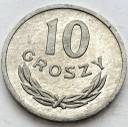 10 gr, dziesięć groszy 1975, stan 1-/1