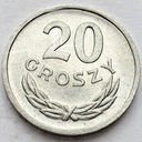 20 gr, dwadzieścia groszy 1975, stan 1-