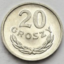 20 gr, dwadzieścia groszy 1976, stan 1/1-
