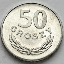 50 gr, pięćdziesiąt groszy 1978 ZM, stan 1