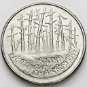 2 zł złote 1995 Katyń Miednoje Charków stan 1-/1