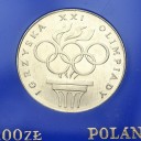 200 zł złotych 1976 XXI Olimpiada, stan 1-