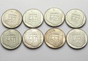 Lot 8 x 200 zł 1974 XXX lat PRL, INWESTYCJA SREBRO