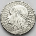 10 zł złotych Głowa kobiety 1932, stan 3