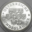 Austria 2003 1 uncja srebra 1 oz Ag 999, stan L-