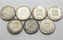 Lot 7 x 200 zł 1974 XXX lat PRL, INWESTYCJA SREBRO