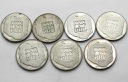 LOT 7 x 200 zł 1974 XXX lat PRL INWESTYCJA SREBRO
