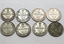 LOT 8 x 20 kopiejek Rosja 1906-1914 INWESTYCJA AG