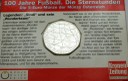 Austria 5 euro 2004 100 jahre Fussball Futbol