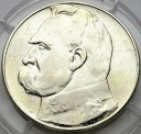 10 zł złotych Józef Piłsudski 1935, stan około 3