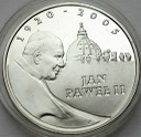 10 zł złotych 2005 Jan Paweł II, stan L-