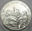 20 zł złotych 2005 Jasna Góra 350-l Obrony stan L-