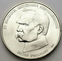 50000 zł, złotych 1988 JÓZEF PIŁSUDSKI, stan 1-