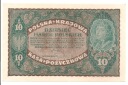 1919 10 Dziesięć Marek Polskich II Serja EJ stan 3