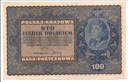 1919 100 Sto Marek Polskich IH Serja U, stan 3