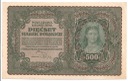 1919 500 Pięćset Marek Polskich I Serja BH stan 2-