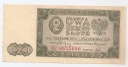 1948 2 zł, dwa złote, seria AW, stan 3