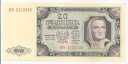 1948 20 zł, Dwadzieścia Złotych, seria HN, stan 2-