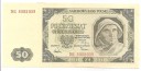 1948 50 zł, Pięćdziesiąt Złotych, seria DR stan 3+