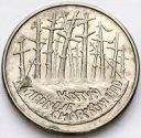 2 zł złote 1995 Katyń Miednoje Charków, stan 2