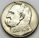 5 zł złotych 1936 Józef Piłsudski, stan około 3