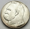 10 zł złotych Józef Piłsudski 1936, stan 3