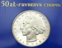 50 zł złotych 1972 Fryderyk Chopin, stan L