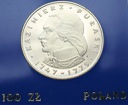 100 zł złotych 1976 Kazimierz Pułaski, stan L