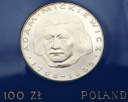 100 zł złotych 1978 Adam Mickiewicz, stan L-/L
