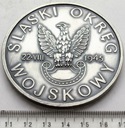 Medal Śląski Okręg Wojskowy biały