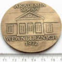 Medal Akademia Spraw Wewnętrznych 1972