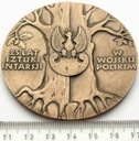 Medal 25 lat Sztuki Intarsji w WP