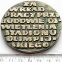 Medal Za Budowę Oświetlenia Stadionu Olimpijskiego
