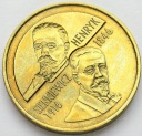 2 zł, złote 1996 Henryk Sienkiewicz, stan 1-