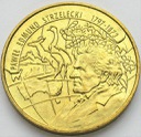 2 zł, złote 1997 Paweł Edmund Strzelecki, stan 1-