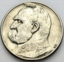 5 zł złotych Józef Piłsudski 1934 STRZELECKI ok.3