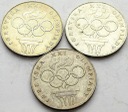 LOT 3 x 200 zł 1976 OLIMPIADA INWESTYCJA SREBRO