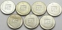 LOT 7 x 200 zł 1974 XXX lat PRL INWESTYCJA SREBRO