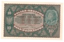 1919 10 Dziesięć Marek Polskich II Serja CV st. 1-
