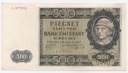 1940 500 zł Pięćset Złotych seria A Góral, stan 3