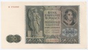 1941 50 zł, Pięćdziesiąt Złotych, Seria B, stan 2-